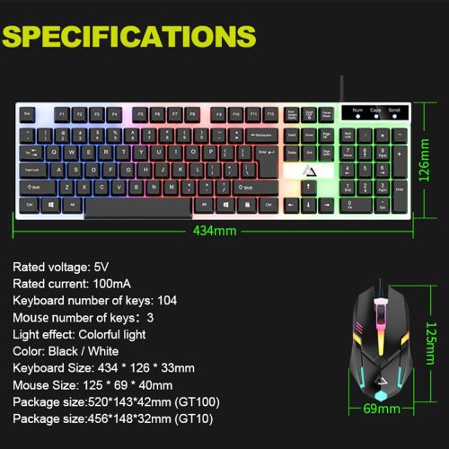 The Dominator Combo - RGB Gaming Mouse and Keyboard - Image 4