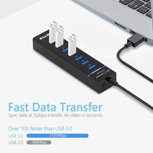 7-Port USB 3.0 Hub - Image 2