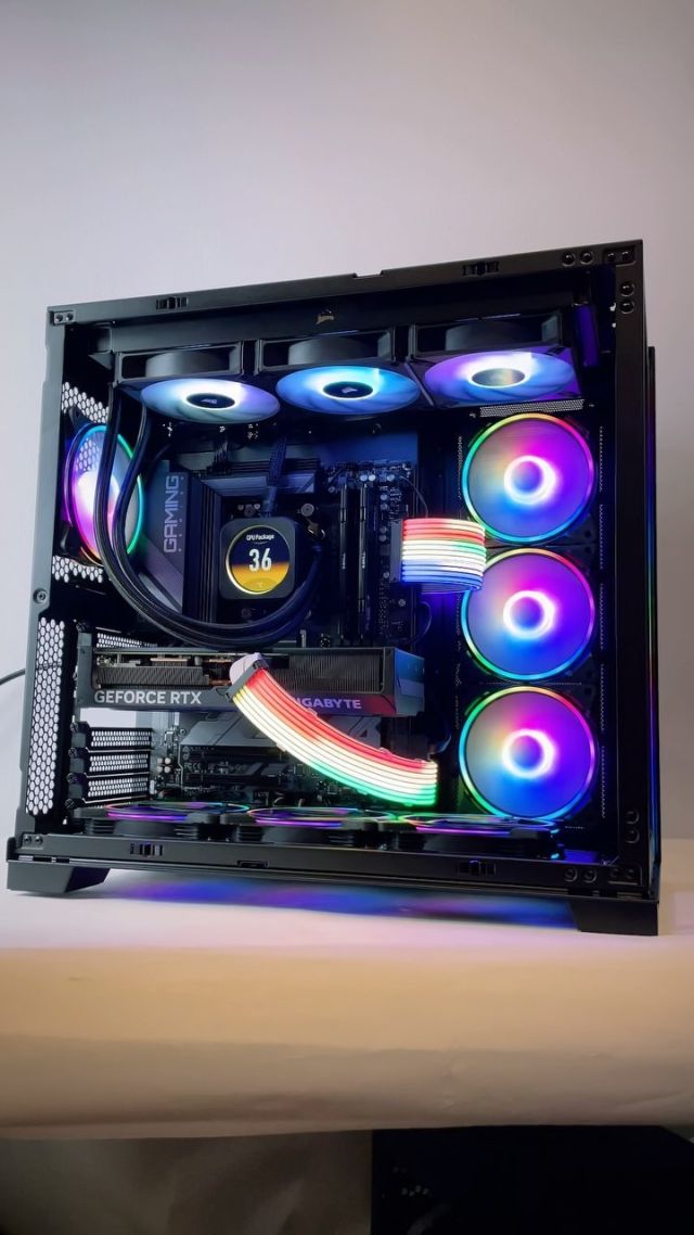 Turn on the lights! Get an elite system to dominate your work and games! Take advantage of our great builds, unbeatable prices, and first-in-class trade-in program! Trade in your current PC today for a discount and upgrade today! #buynowpaylater #playnow #summervibes #gamingsetup #gamingpc #daytrading