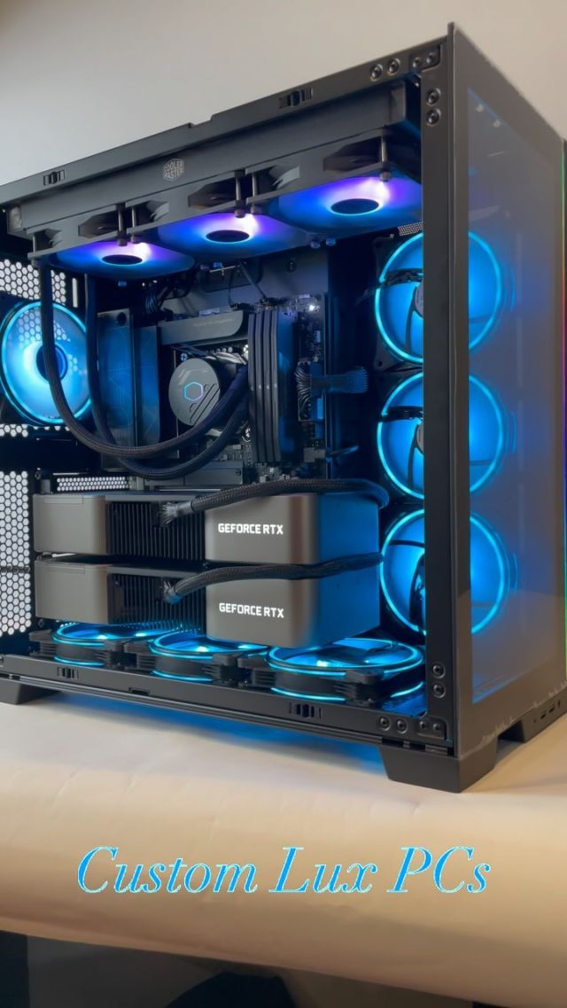 AI workstations ready to change the world! We specialize in bringing this level of power right to your office. Lifetime warranty, the best customer support, and unbeatable pricing! Custom Lux is the only choice for workstation PCs 

#ai #machinelearning #machine #computerscience #cybersecurity #cybermonday #blackfriday #getitnow #workstationsetup #workstation #workstationpc