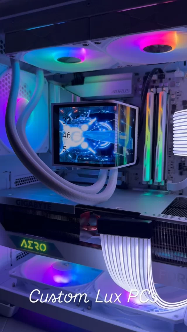 The amazing @tryxglobal panorama 360 mm AIO makes this build pop! The @lianliofficial Wireless strimers are icing on the cake 🎂 #rgbpc 

✅ The best prices on custom PCs
✅ The best 1 on 1 customer support
✅ The quickest build times
✅ The largest variety of components 
✅ Your next choice for a custom PC

#thebest #custommade #smallbusiness #supportsmallbusiness #custompcbuild